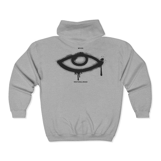 All-Seeing Eye Hoodie - Sport Grey